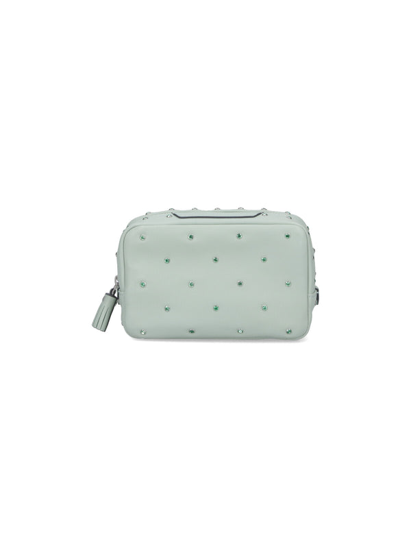 Anya Hindmarch 100% Sheep Leather (body) crossbody bag in green