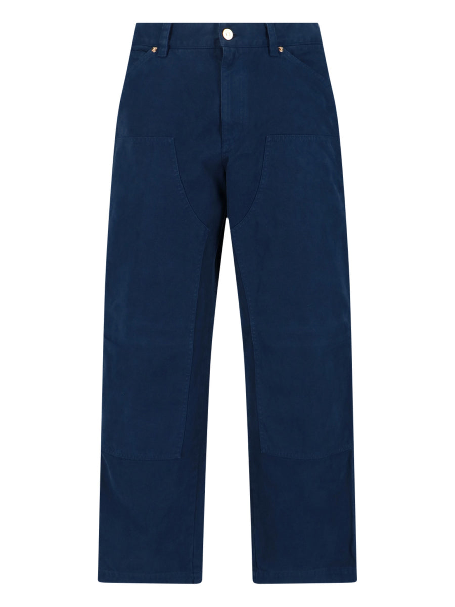 Versace Outer: 100% Cotton jeans in navy