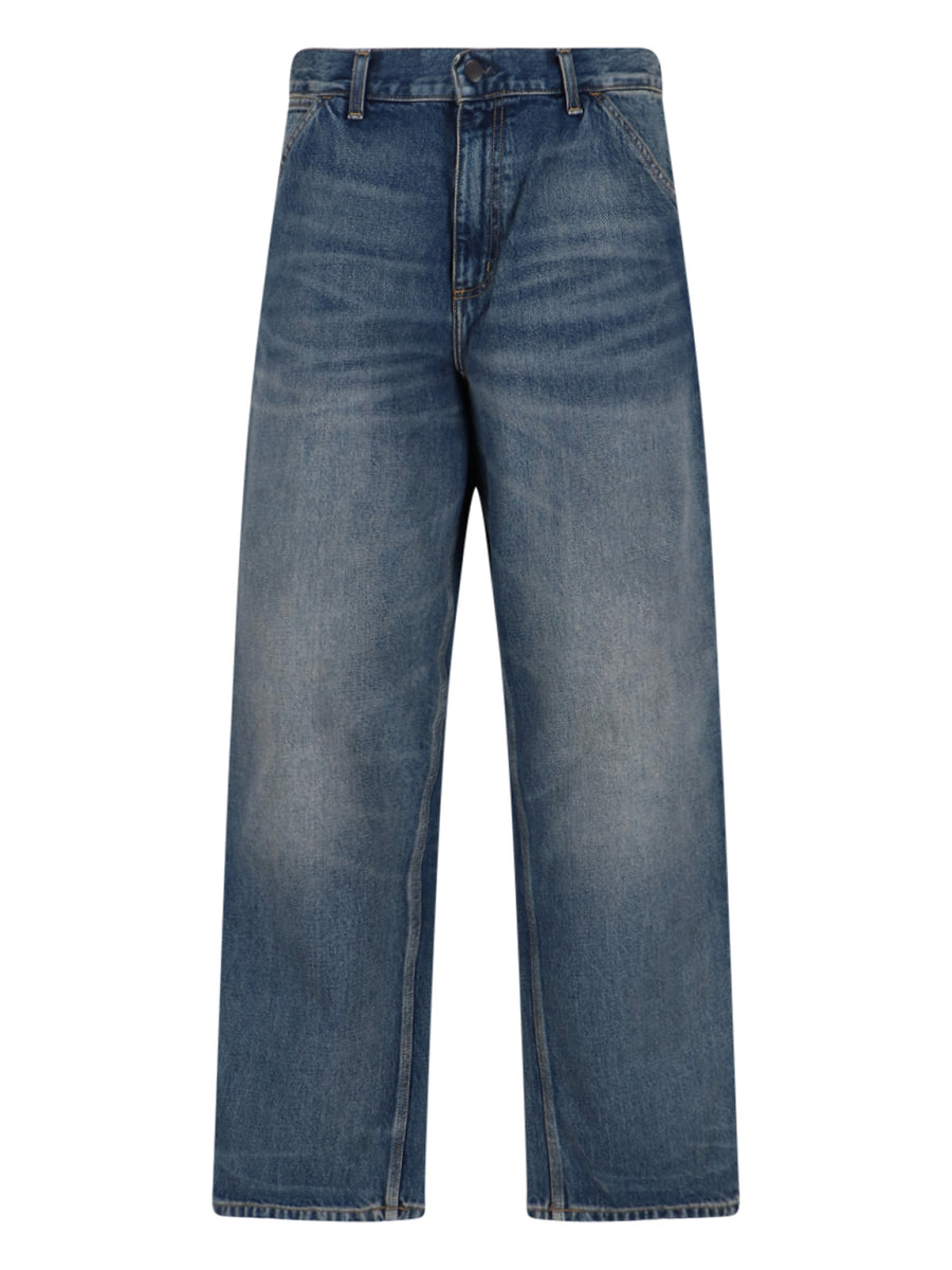 Carhartt Wip 100% Cotton jeans in blue