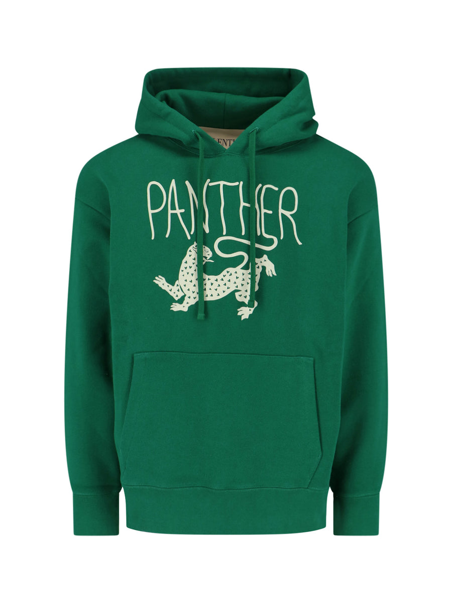 Valentino 100% Cotton hoodie in green