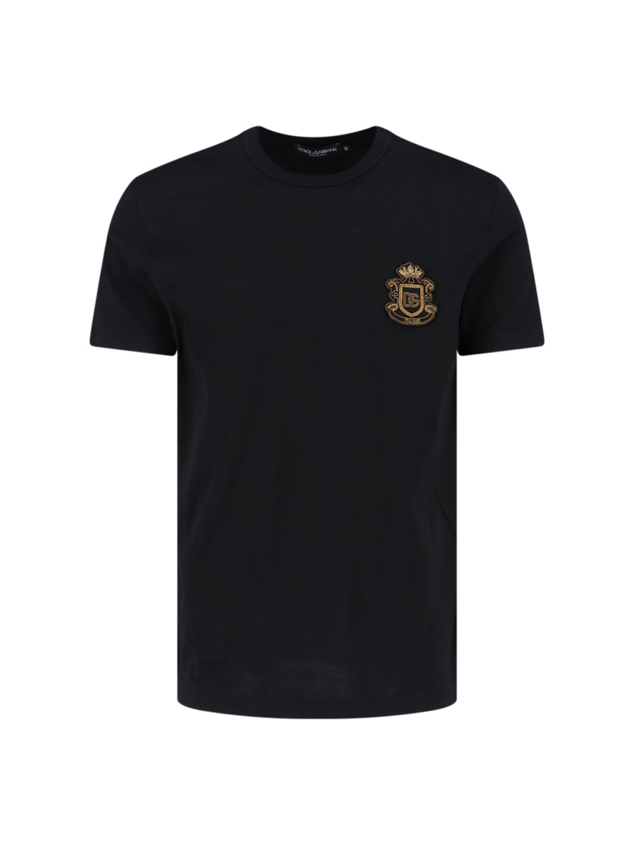 Dolce & Gabbana 100% Cotton t-shirt in black