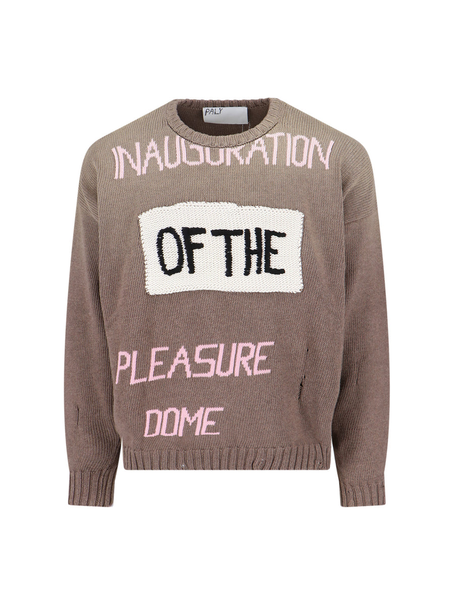 Paly 100% Cotton sweater in brown