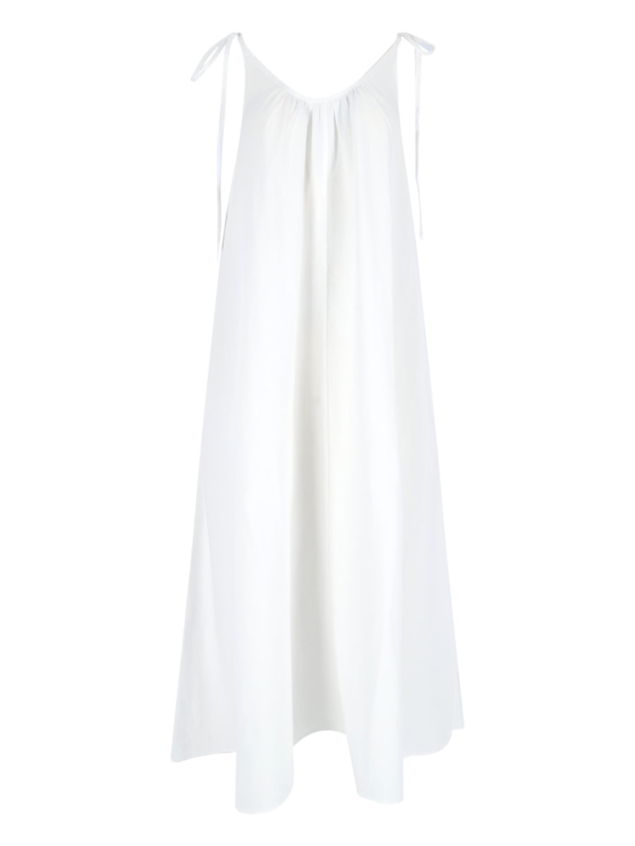 Anine Bing 75% Lyocell dress in white