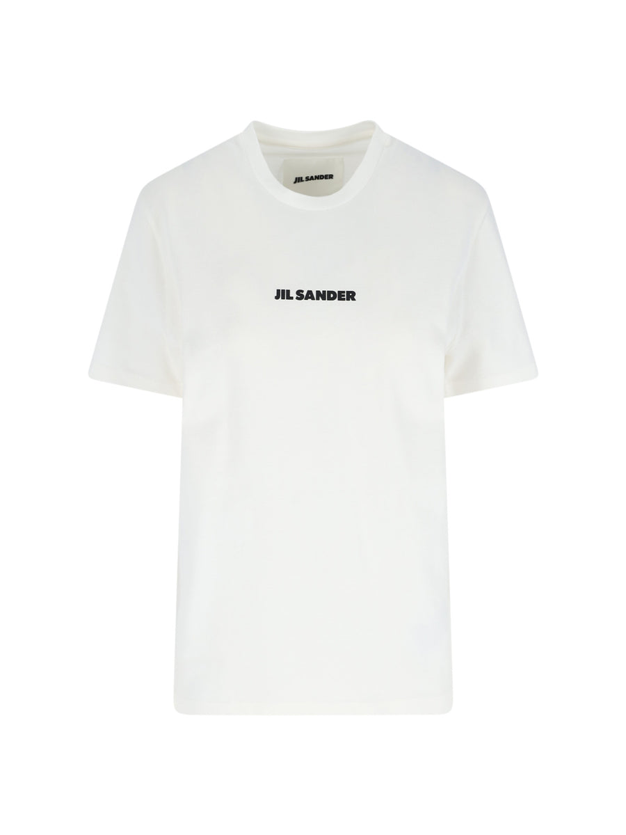 Jil Sander 100% Cotton t-shirt in white