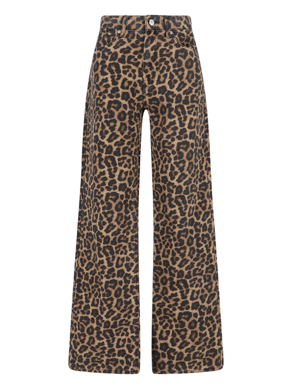 Anine Bing 100% cotton jeans in multicolor