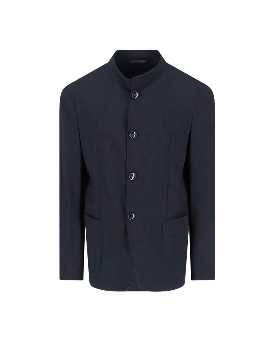 Giorgio Armani 100% virgin wool jacket in navy
