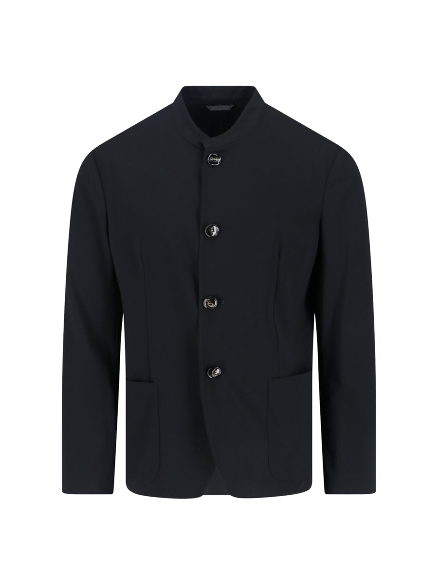 Giorgio Armani 100% virgin wool blazer in black