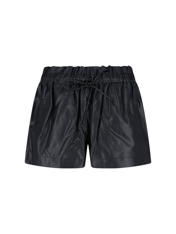 Marant Etoile 100% Polyurethane (Main) shorts in black