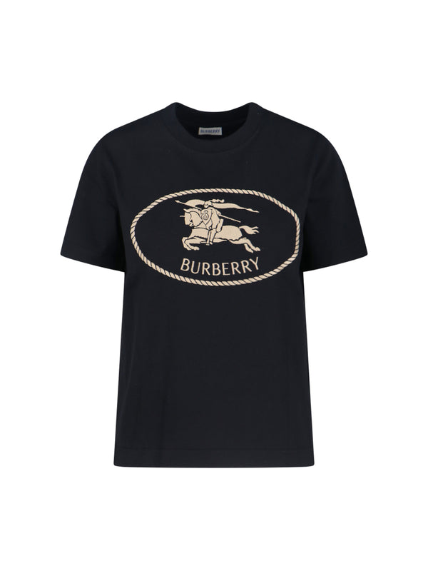 Burberry 100% Cotton t-shirt in black