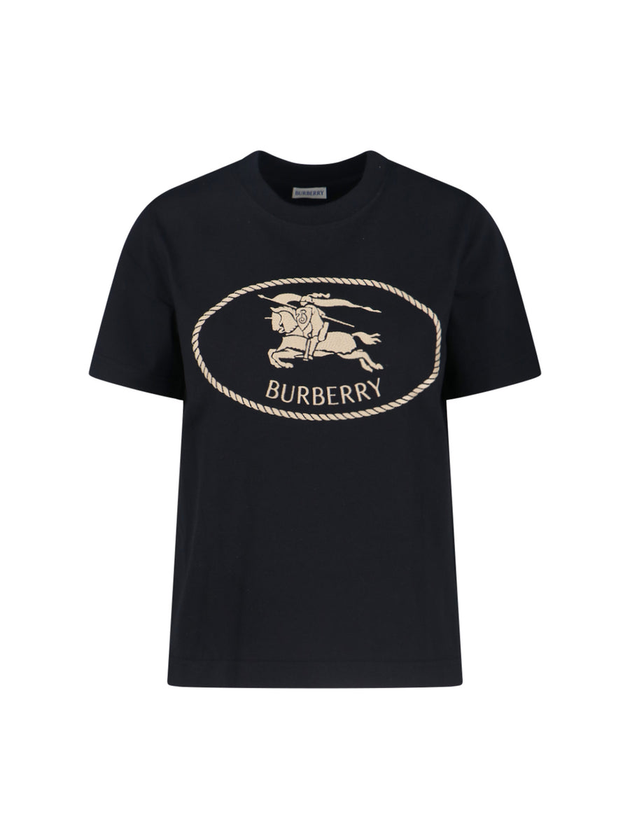 Burberry 100% Cotton t-shirt in black