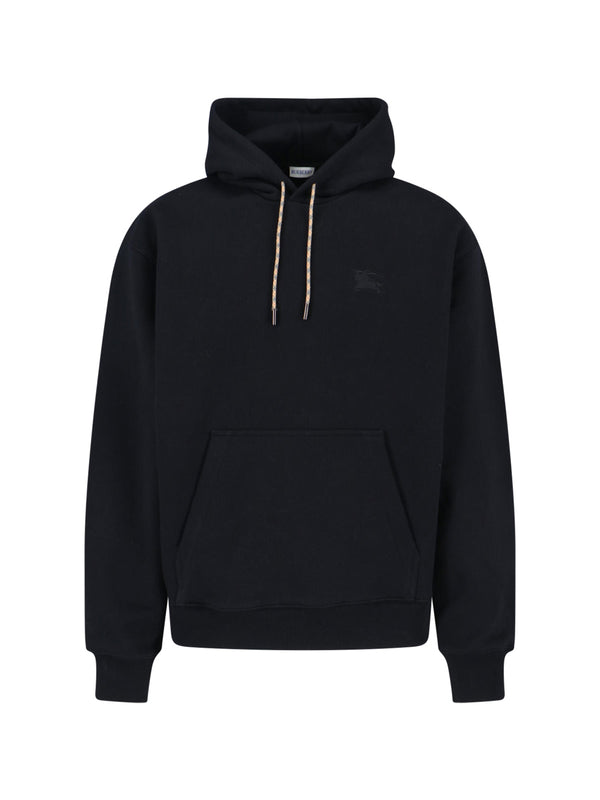 Burberry 100% Cotton hoodie in black
