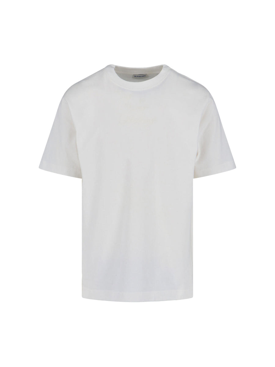 Burberry 100% Cotton t-shirt in white