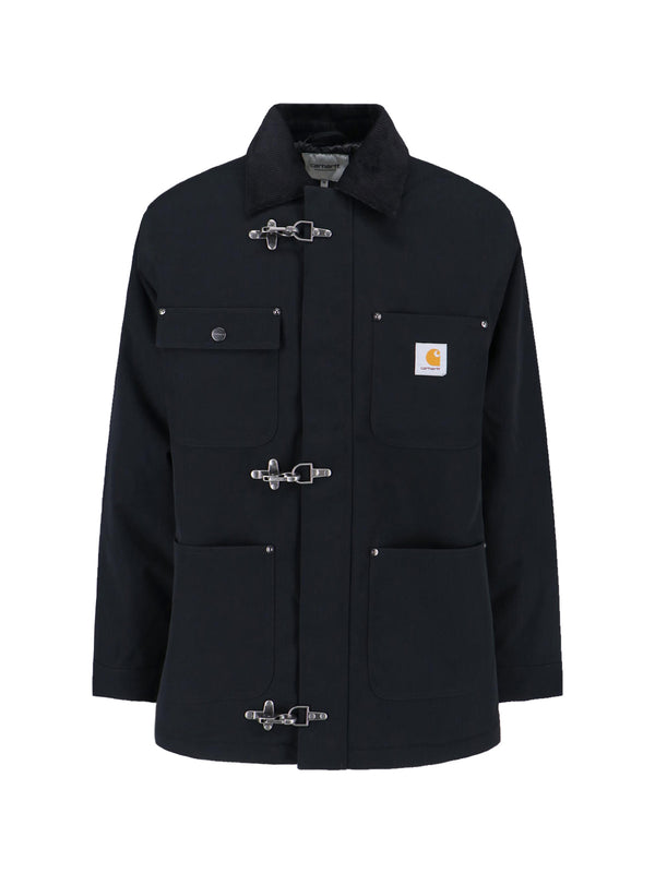 Carhartt Wip 100% Nylon Canvas jacket in black