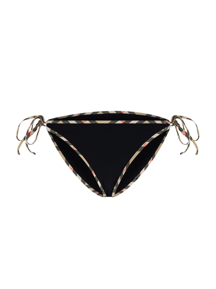 Burberry 73% Polyamide bikini brief in black