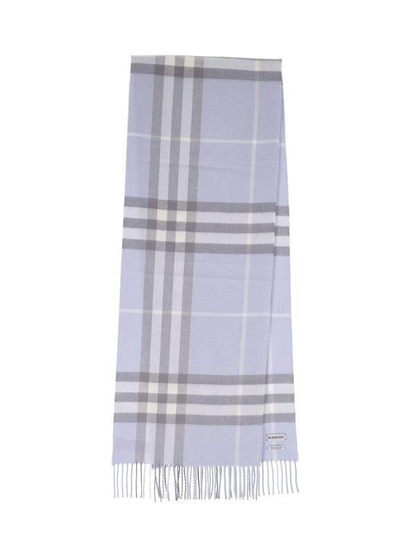 Burberry 100% cashmere scarf in blue