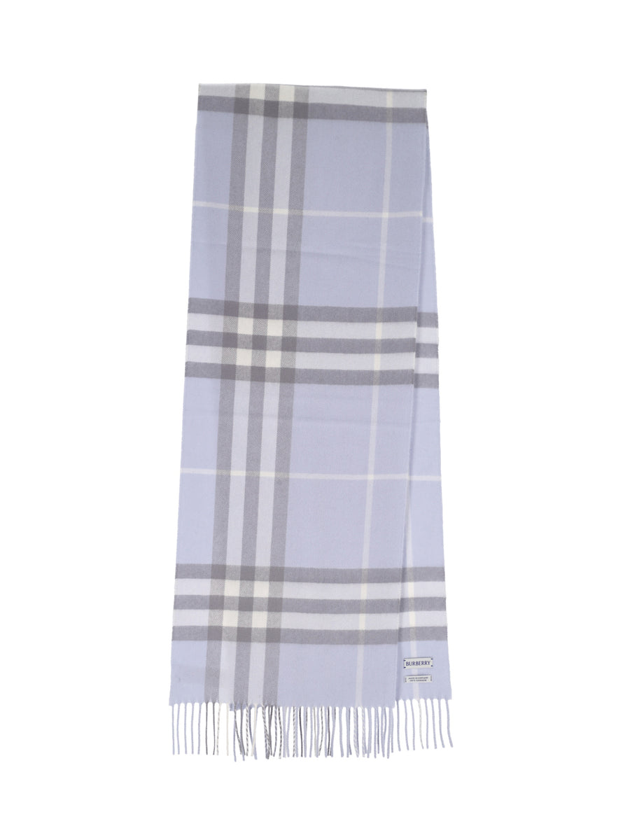 Burberry 100% cashmere scarf in blue