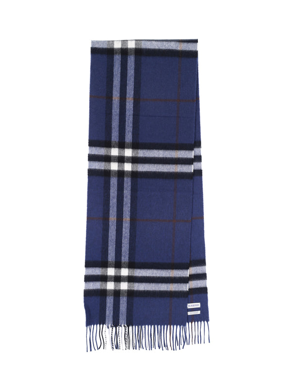 Burberry 100% Cashmere scarf in blue
