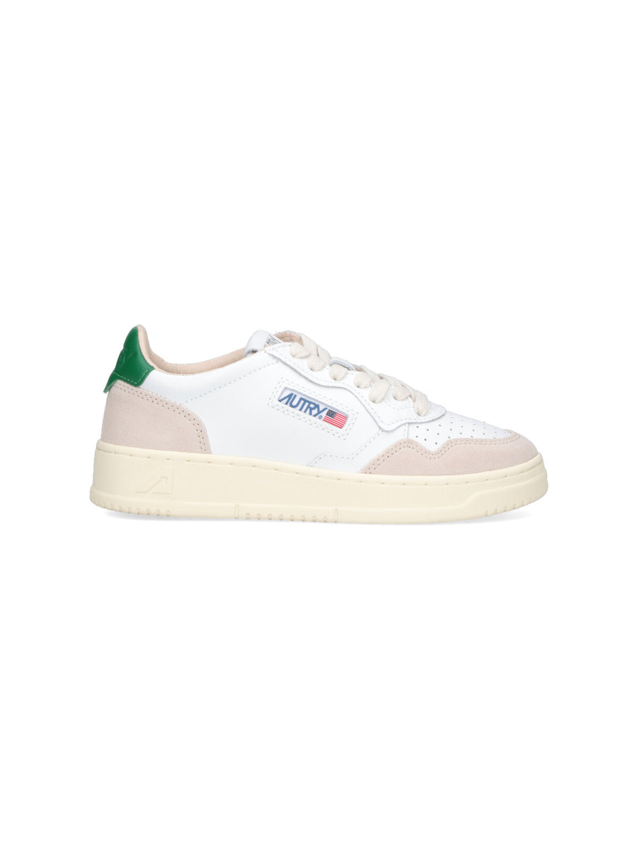 Autry Upper: 70% Cow Leather sneakers in white