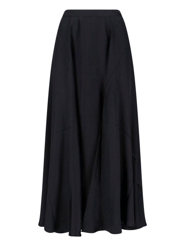 Anine Bing 55% Silk skirt in black