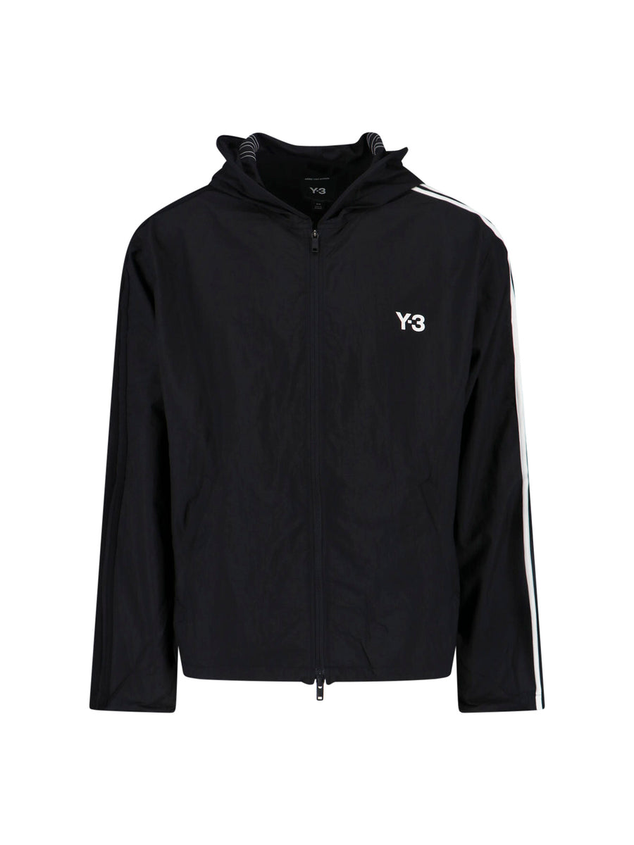 Y-3 100% polyamide jacket in black