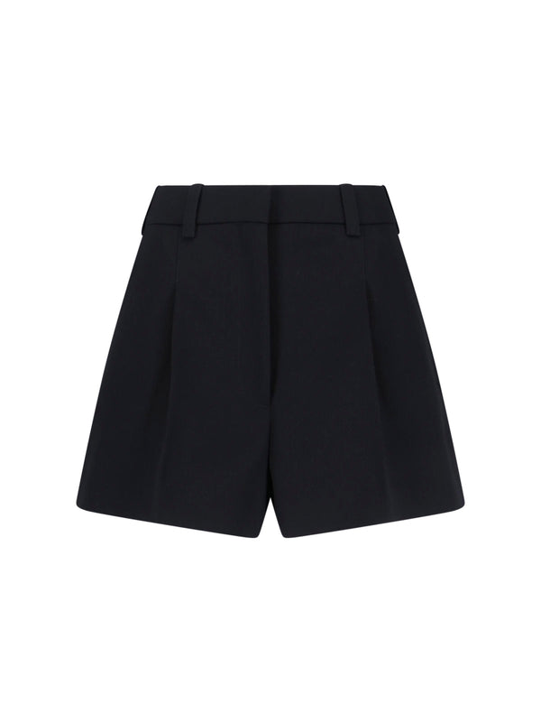 Givenchy 100% wool shorts in black