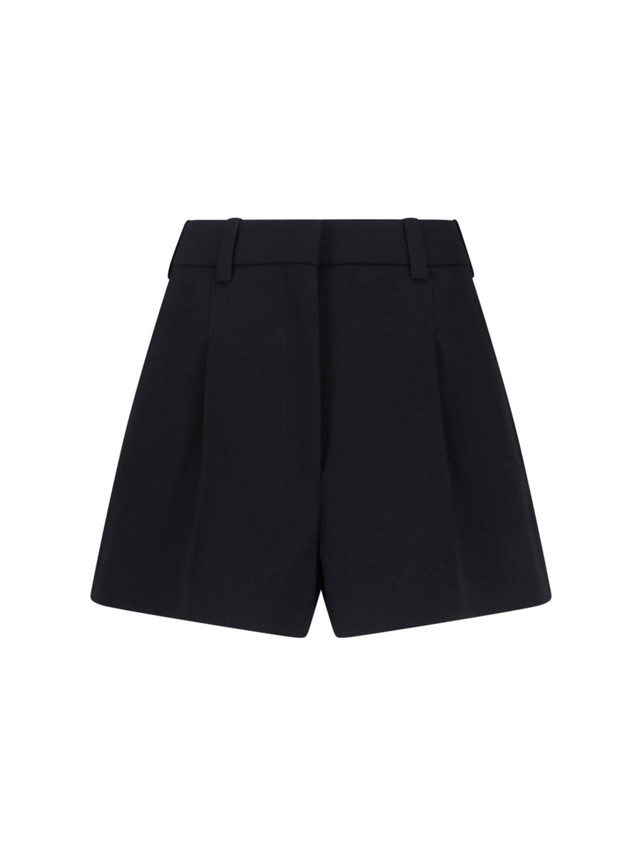 Givenchy 100% wool shorts in black