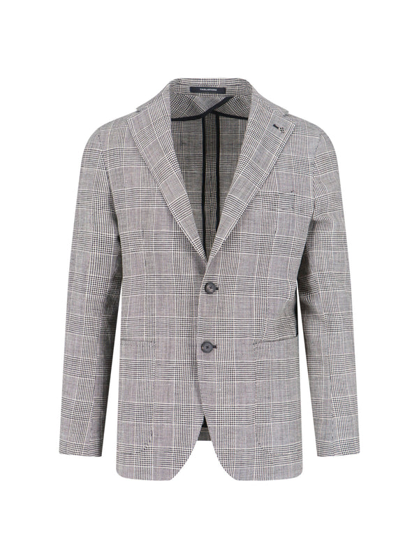 Tagliatore 52% Virgin Wool blazer in gray