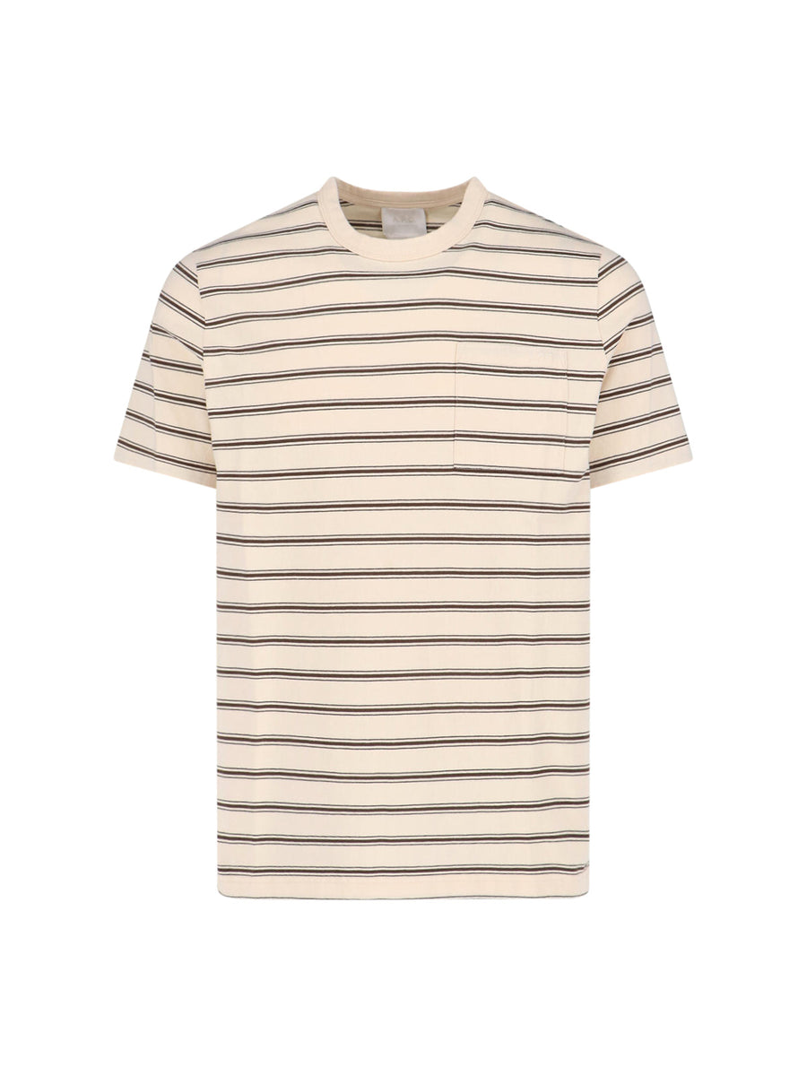 A.P.C. 50% Organic Cotton t-shirt in beige