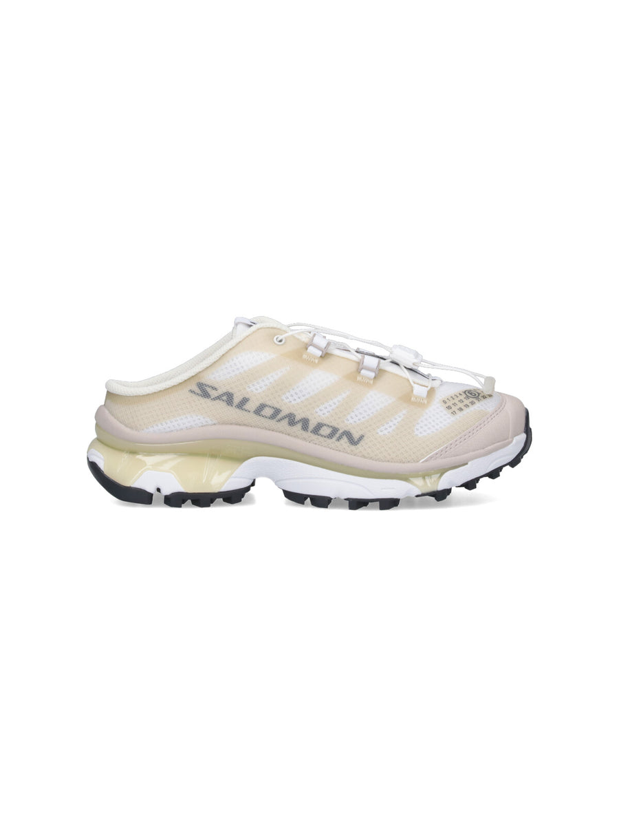 MM6 Maison Margiela Upper: 100% Polyester mule in beige