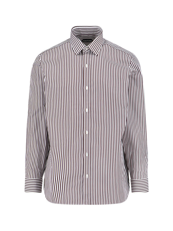 Tom Ford 100% Cotton shirt in brown
