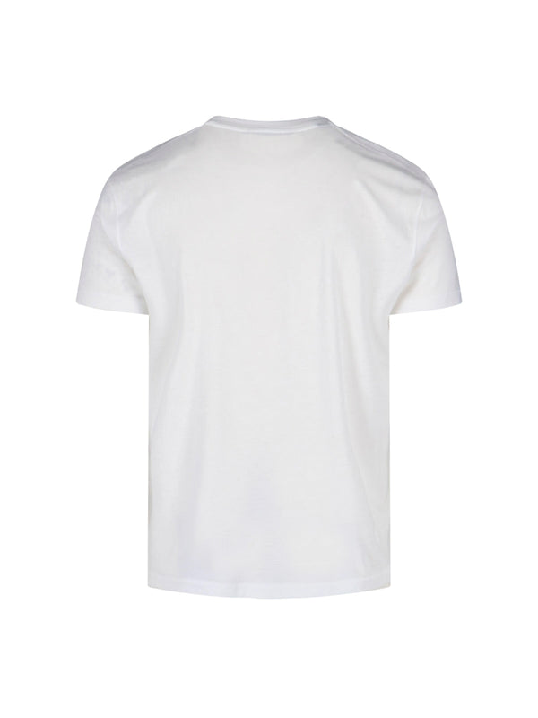 Tom Ford 67% Lyocell t-shirt in white