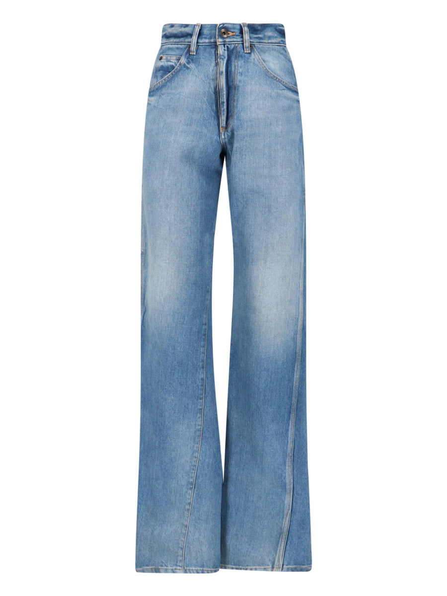 Maison Margiela 100% Cotton; Pocket lining: 65% Polyester jeans in blue