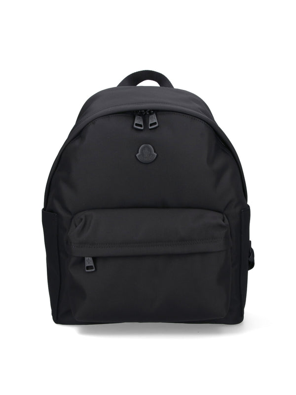 Moncler Outer: 53% Polyamide backpack in black