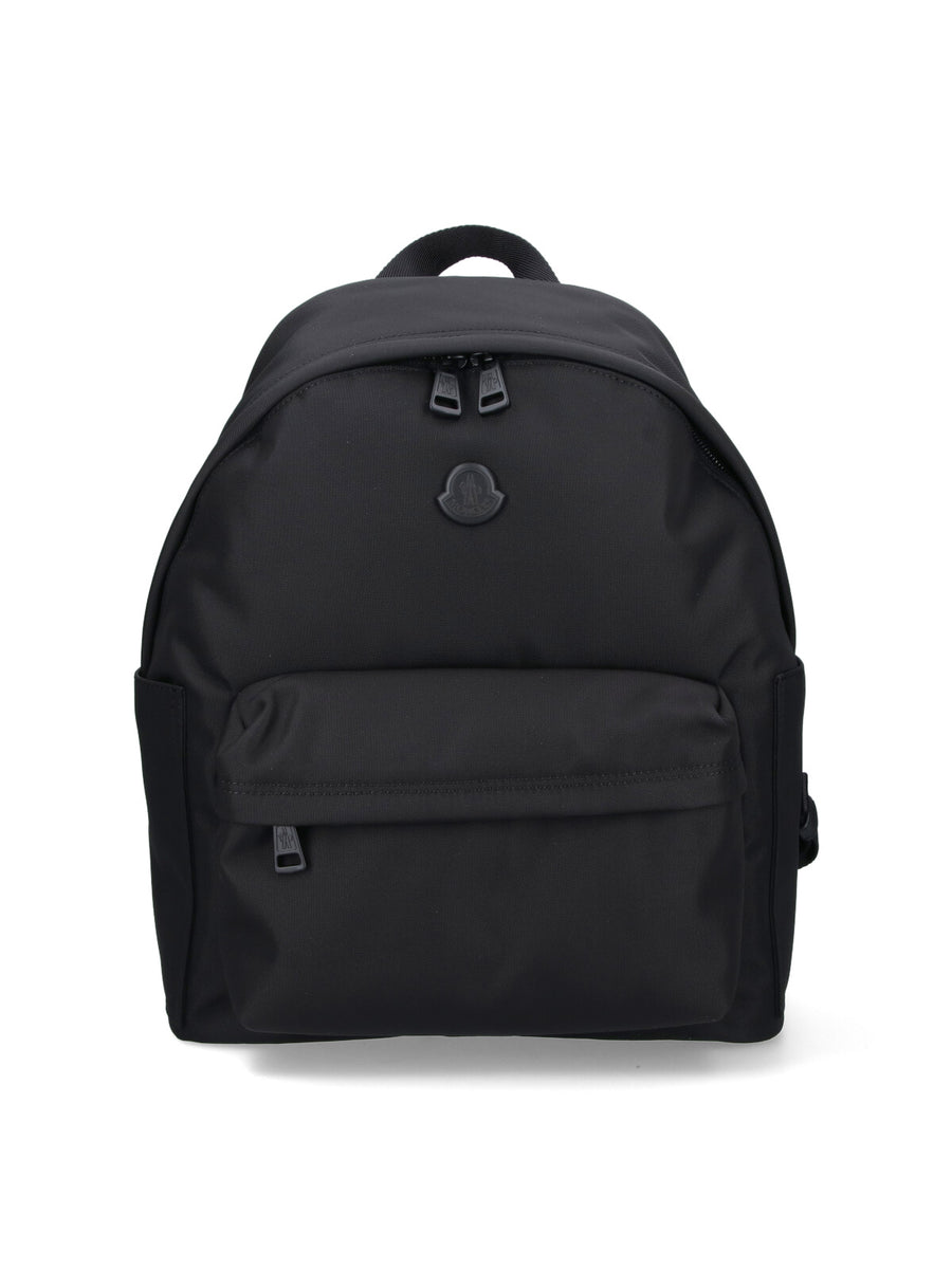 Moncler Outer: 53% Polyamide backpack in black