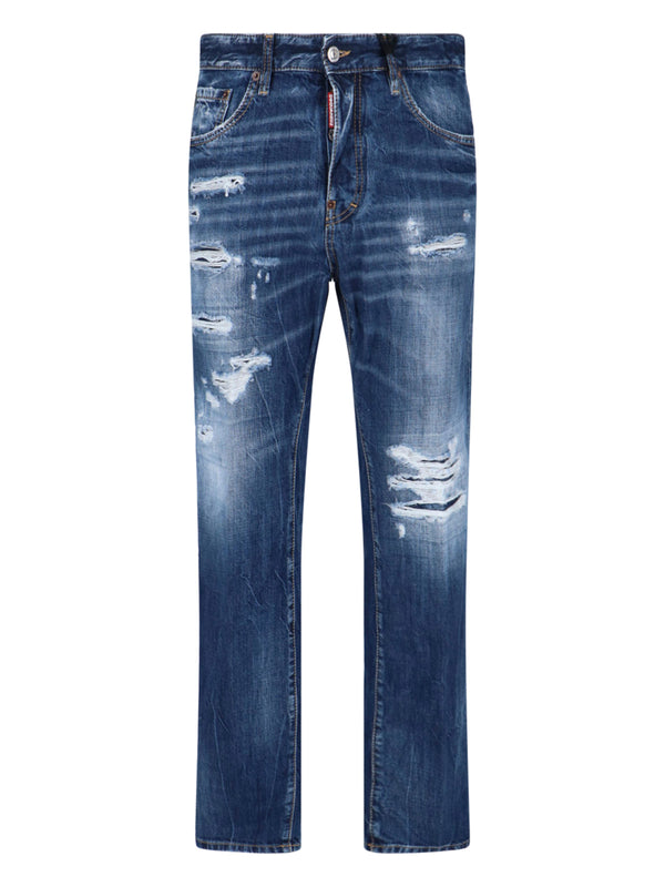 Dsquared2 100% Cotton jeans in blue