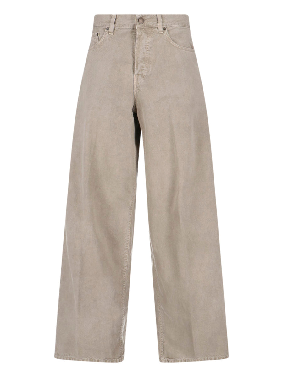 Haikure 85% Cotton jeans in beige