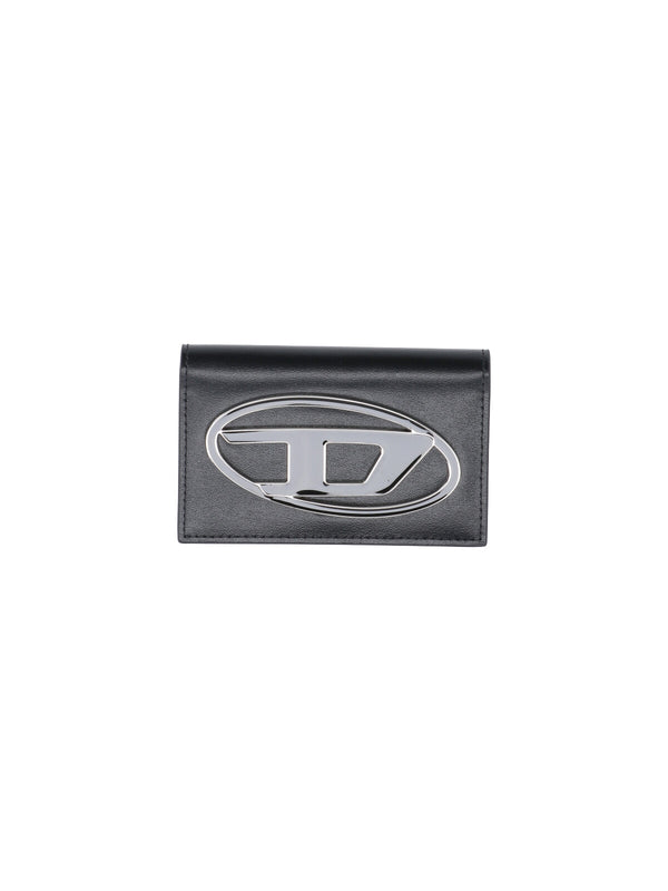 Diesel 100% leather wallet in black
