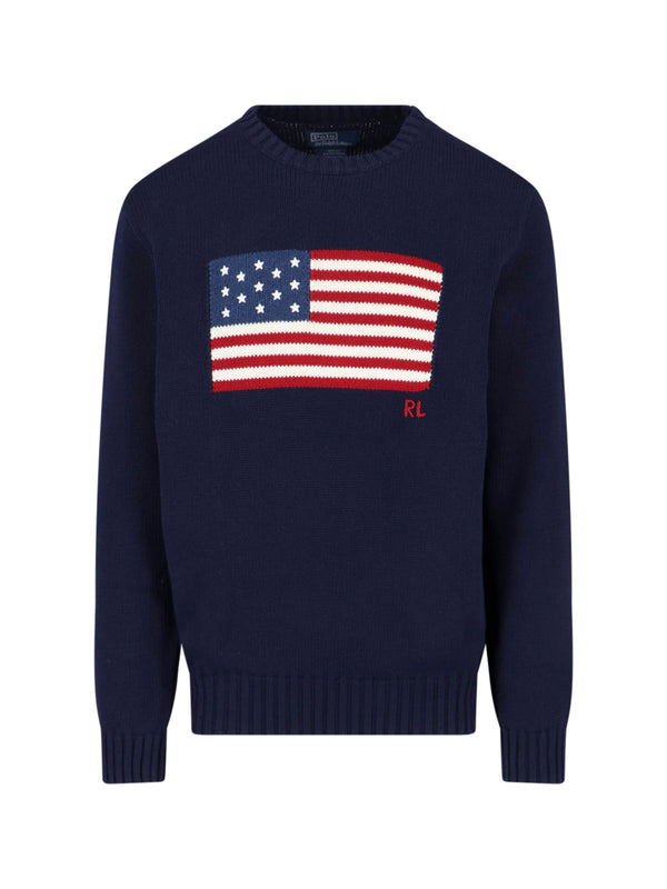 Polo Ralph Lauren 100% Cotton sweater in navy