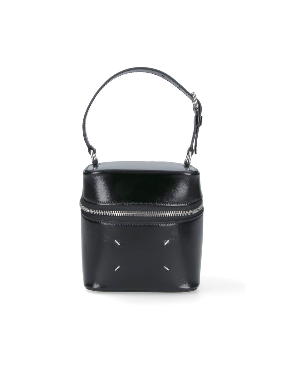 Maison Margiela 100% Bovine Leather mini bag in black