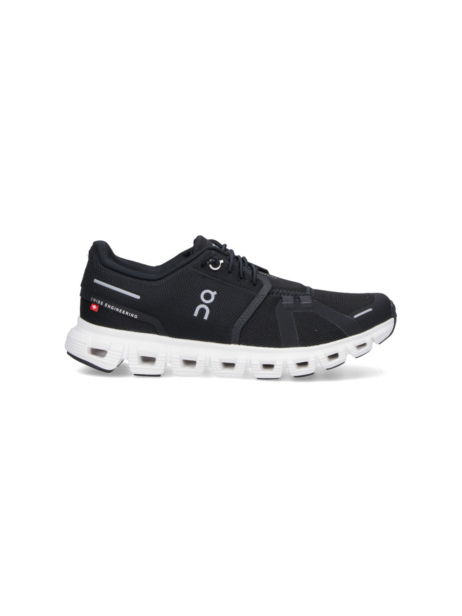 On 100% Textile sneaker in black