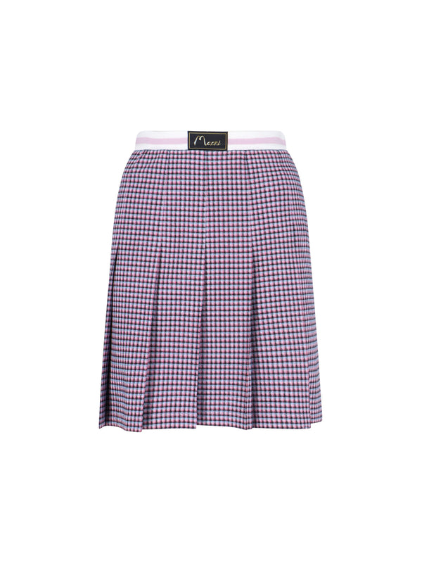 Marni Utva 65% Viscose skirt in purple