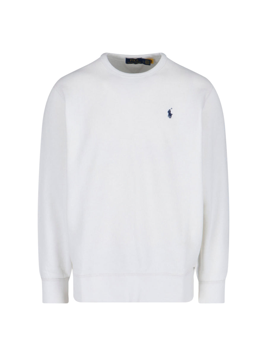 Polo Ralph Lauren 60% Cotton sweatshirt in white