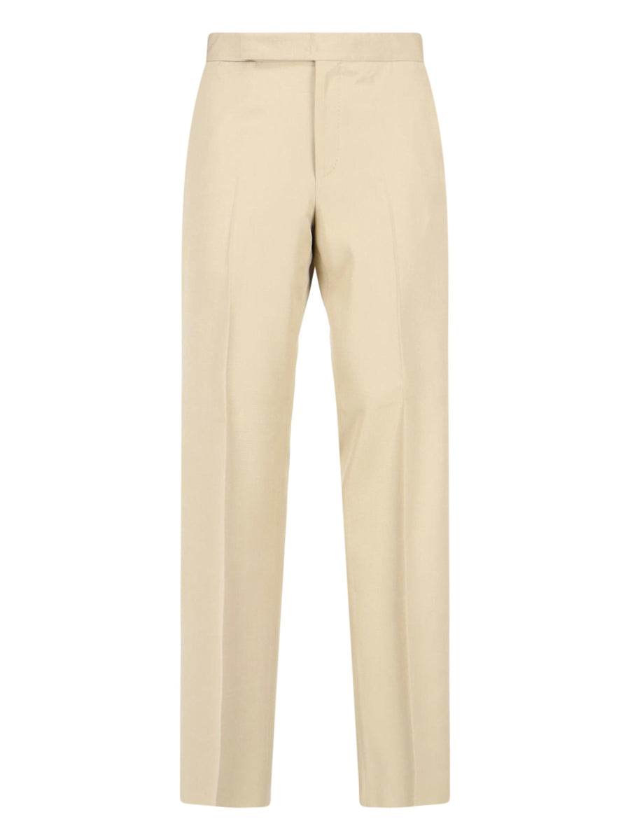 Lardini Paif 98% Viscose trousers in beige