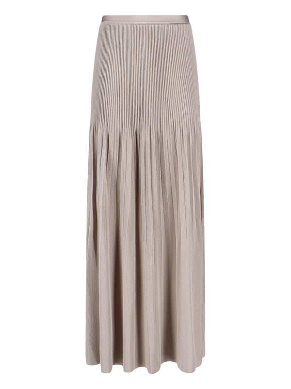 Giorgio Armani 100% viscose skirt in gray