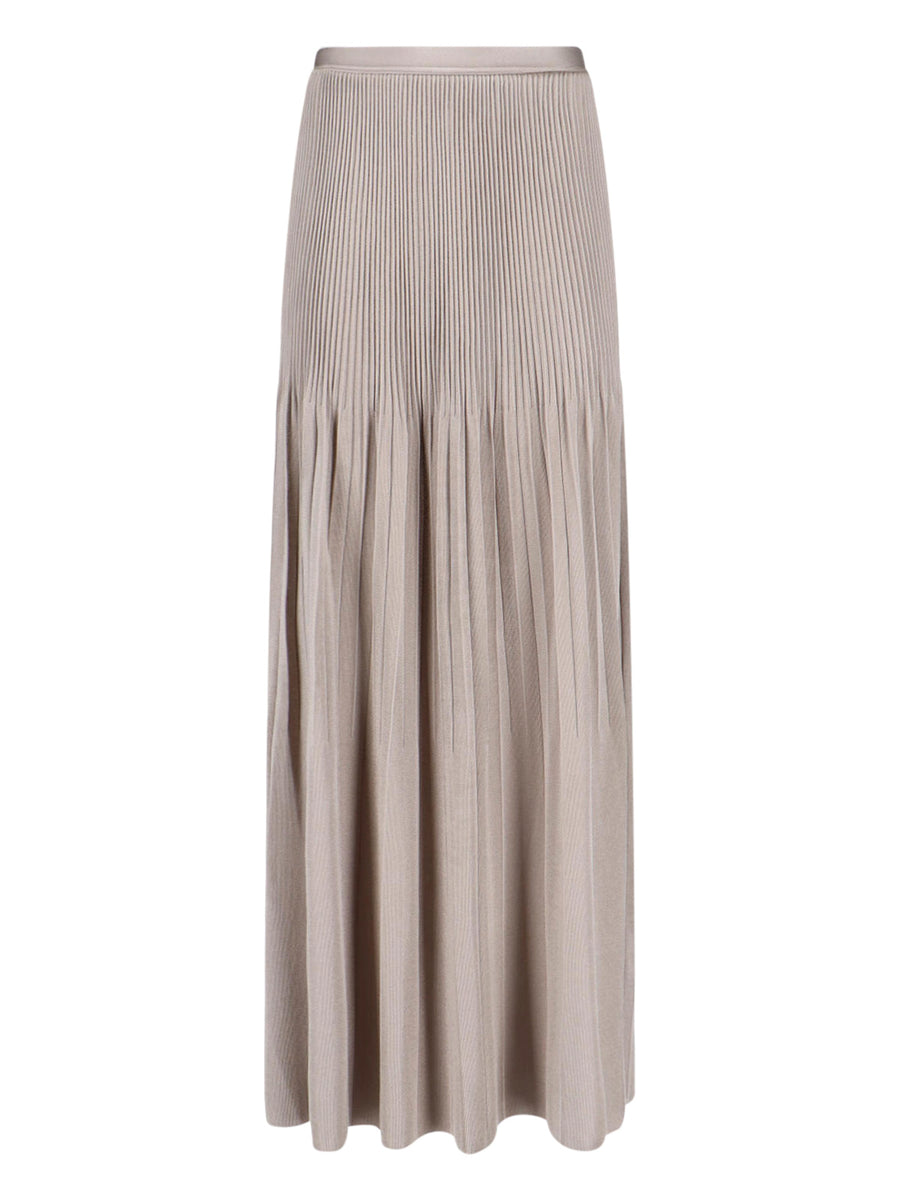 Giorgio Armani 100% viscose skirt in gray