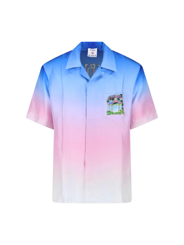 Casablanca 100% silk shirt in multicolor