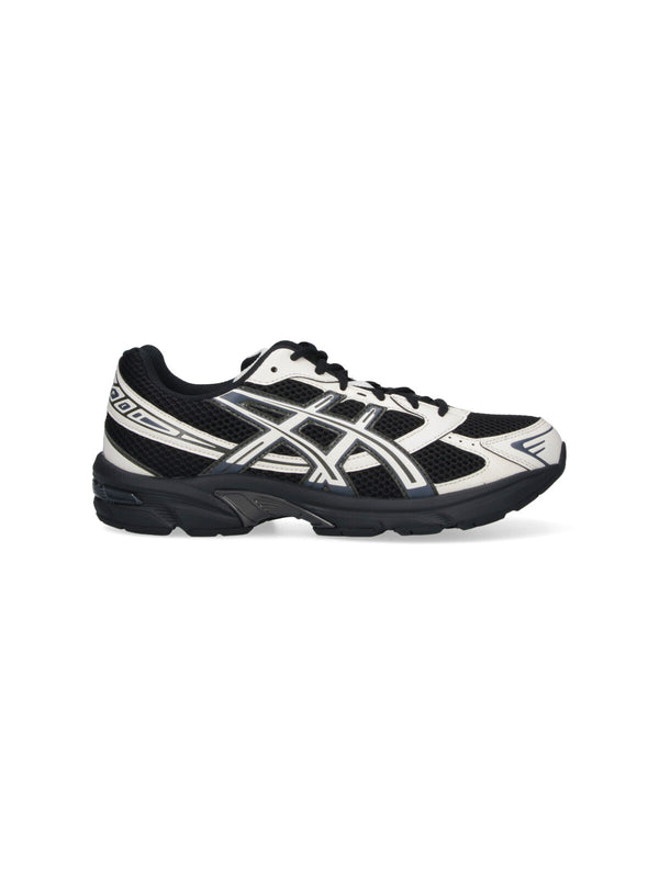 Asics 100% Synthetic Leather sneakers in black