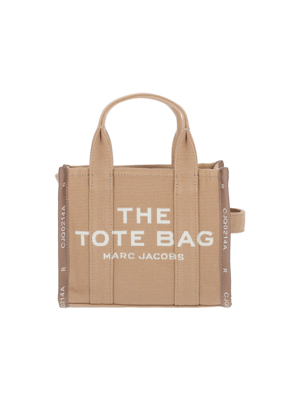 Marc Jacobs 64% Cotton mini tote bag in beige