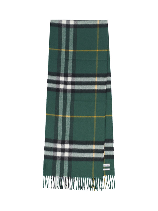 Burberry 100% cashmere scarf in green