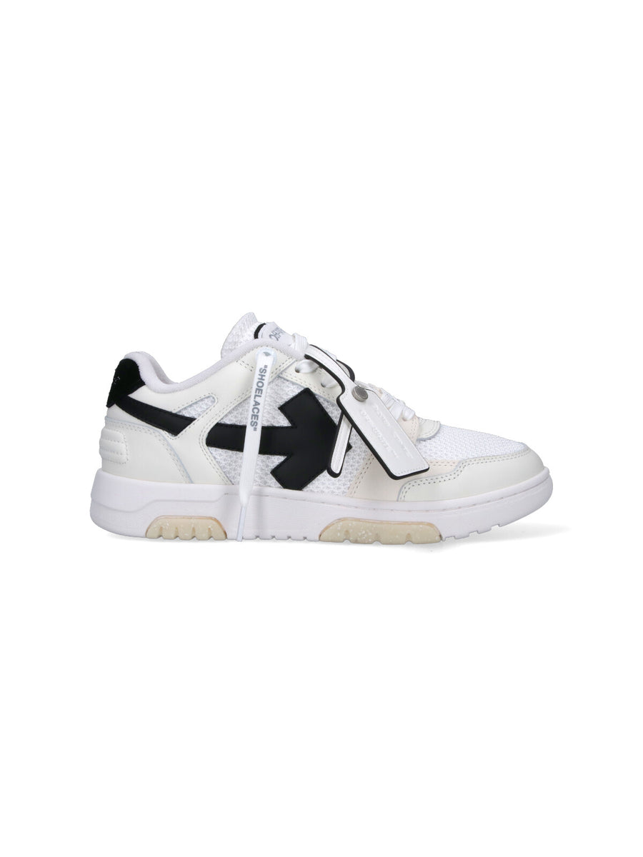 Off-White Upper: 53% Bovine Leather sneaker in white
